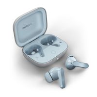 Motorola Solutions Motorola Moto Buds, Kabellos, Anrufe/Musik/Sport/Alltag, Kopfhörer, Blau