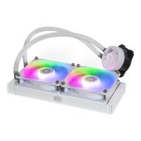 Cooler Master MasterLiquid Lite 240L Core ARGB - Prozessor-Flüssigkeitskühlsystem - Kühlergröße: 240 mm - (für: LGA1150, LGA1151, LGA1155, LGA1156, LGA1200, LGA1700, AM2, AM2+, AM3, AM3+, AM4, AM5, FM1, FM2, FM2+)