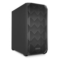 Sharkoon AK3, Midi Tower, PC, Schwarz, ATX, micro ATX, Mini-ITX, Metall, 17 cm