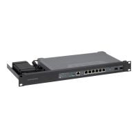 Rackmount.IT RM-JN-T1 - Montagesatz für Netzwerkgeräte - Rack montierbar - Signalschwarz - 1U - 48.3 cm (19")