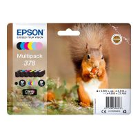 Epson Multipack 378 - 6er-Pack - Schwarz, Gelb, Cyan, Magenta, hellmagentafarben, hell Cyan
