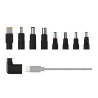 Ansmann Adapter-Set 1700-0137, Netzstecker, Schwarz