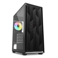 Sharkoon VK2, Full Tower, PC, Schwarz, ATX, micro ATX, Mini-ATX, 16 cm, 37,5 cm