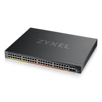 ZyXEL XMG2230-52HP, Managed, L2/L3, 2.5G Ethernet (100/1000/2500), Power over Ethernet (PoE), Rack-Einbau, 1U