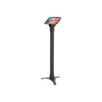 Compulocks Galaxy Tab A8 10.5" Space Enclosure Portable Floor Stand - Aufstellung - für Tablett - verriegelbar - hochwertiges Aluminium - Schwarz - Bildschirmgröße: 26.7 cm (10.5")