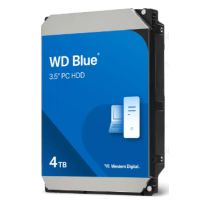 WD WD Blue 3.5-Inch PC HDD, 4 TB, 5400 RPM, 128 MB, 3.5", Serial ATA III