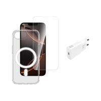 4smarts 3-in-1 Premium Starter Set - hintere Abdeckung für Mobiltelefon
