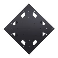 B-TECH BT7550, Drehbare Klapphalterung, Schwarz, 70 kg, 200 x 200,400 x 400 mm, 165,1 cm (65"), 94 cm (37")