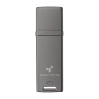 DataLocker DL GO , 64 GB, USB Typ-A, 3.2 Gen 2 (3.1 Gen 2), 160 MB/s, Kappe, Grau