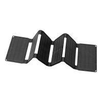 SANDBERG Solarladegerät - 40 Watt - 3 A - QC 3.0 - 3 Ausgabeanschlussstellen (USB, 24 pin USB-C, Gleichstromstecker 5,5 x 2,1 mm)