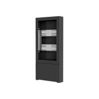 Chief Impact 55" Floor Standing Kiosk - Portrait Orientation - Black - Aufstellung - für LCD / AV System - verriegelbar - Schwarz - Bildschirmgröße: 139.7 cm (55")