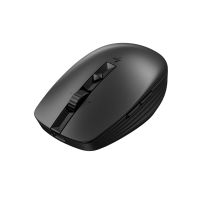HP 715 - Maus - multi-device, wiederaufladbar - 7 Tasten - kabellos, kabelgebunden - Bluetooth 3.0, 2.4 GHz - kabelloser Empfänger (USB)