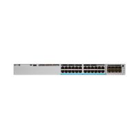 Cisco Catalyst C9300-24T-E, Managed, L2/L3, Gigabit Ethernet (10/100/1000), Vollduplex, Rack-Einbau