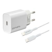 4smarts VoltPlug - Netzteil - 20 Watt - 3 A - PD (24 pin USB-C)