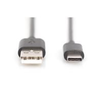 DIGITUS USB Type-C Anschlusskabel, Typ-C - A