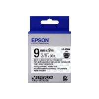 Epson LabelWorks LK-3TBW - Schwarz auf durchsichtig - Rolle (0,9 cm x 9 m)