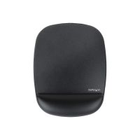 StarTech.com Ergonomisches Mauspad mit Gelkissen, 17x18x2cm, Gepolstertes Gel Mauspad für ergonomischer Arbeitsplatz mit Handgelenkauflage und rutschfeste PU-Basis unterlage (B-ERGO-MOUSE-PAD)