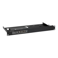 Rackmount.IT RM-OM-T1 - Montagesatz für Netzwerkgeräte - Rack montierbar - Jet Black - 1U - 48.3 cm (19")