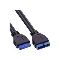 InLine USB 3.0 Verlängerung intern - Pfostenanschluss Stecker auf Buchse - 0,35m