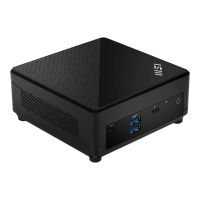 MSI Cubi 5 12M 020BDE - Barebone - Mini-PC - 1 x Core i7 1255U / 1.7 GHz - RAM 0 GB - Intel Iris Xe Grafikkarte - 1GbE, 2.5GbE, Wi-Fi 6E, Bluetooth 5.3 - WLAN: 802.11a/b/g/n/ac/ax (Wi-Fi 6E)