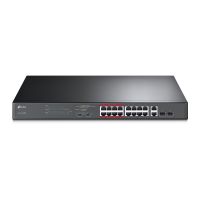 TP-LINK TL-SL1218MP, Unmanaged, Fast Ethernet (10/100), Power over Ethernet (PoE), Rack-Einbau