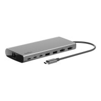 Belkin CONNECT 8-in-1 Dual Display Core Hub - Dockingstation