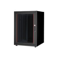 ROLINE Basic - Schrank Netzwerkschrank - Glas Tür, 800 x 800 (B x T)