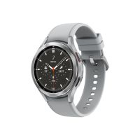 Samsung Galaxy Watch4 Classic - 46 mm - silber - intelligente Uhr mit Ridge Sport Band - Flouroelastomer - Silber - Anzeige 3.46 cm (1.4")