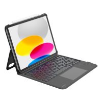 Belkin BBZ001de-V3, QWERTZ, Deutsch, Trackpad, Apple, iPad 10.9" (10 Gen), iPad 11" A16 11 Gen, Schwarz