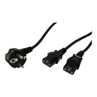 ROLINE Stromkabel - power CEE 7/7 (M) zu power IEC 60320 C13