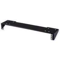 VALUE 26.99.0410, Montageschelle, Schwarz, 10 kg, 1U, Rechteckig, 48,3 cm (19")