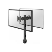 Neomounts FPMA-D050D - Befestigungskit - Voll beweglich - für 2 LCD-Displays - Schwarz - Bildschirmgröße: 25.4-76.2 cm (10"-30")