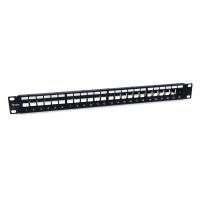 Equip 769327, Keystone, Schwarz, Metall, Rackeinbau, 1U, RoHS