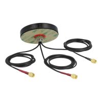 Delock LTE MIMO Dual Band WLAN 802.11 ac/ax/a/h/b/g/n Antenna - Antenne - Smart Home - 3 dBi (für 2400 MHz - 2483 MHz)