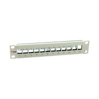 Equip 769330, Keystone, Grau, Metall, Rackeinbau, 1U, RoHS