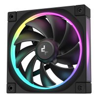 Deepcool FL12, Ventilator, 12 cm, Schwarz