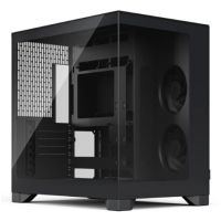 Fractal Design Pop 2 Vision, Tower, PC, Schwarz, ATX, EATX, Mini-ATX, 17,2 cm, 41,2 cm