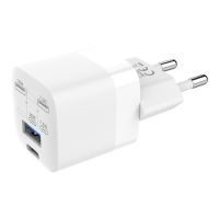 TECH DATA Vision - Netzteil - 30 Watt - 3 A - QC 3.0 - 2 Ausgabeanschlussstellen (USB-C, USB)