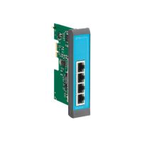 Insys MRcard ES - Switch - 4 x 10/100 - Plugin-Modul