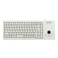 Cherry XS G84-5400 - Tastatur - USB - USA - Hellgrau