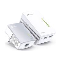 TP-LINK TL-WPA4220KIT AV500 2-Port Wifi Powerline Adapter Starter Kit - Powerline-Adapter-Kit HomePlug AV (HPAV)