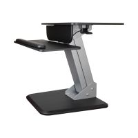 StarTech.com Height Adjustable Standing Desk Converter - Sit Stand Desk with One-finger Adjustment - Ergonomic Desk (ARMSTS)
