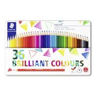 STAEDTLER ergosoft 157 - Farbstift - gemischte Farben (Packung mit 36)