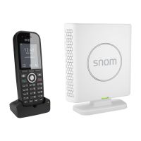 Snom m430 - Schnurloses VoIP-Telefon mit Rufnummernanzeige