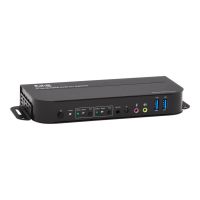 Eaton Tripp Lite series HDMI KVM, 2-Port 4K 60Hz 4:4:4, HDR, HDCP 2.2 Support, IR Remote and USB Cables