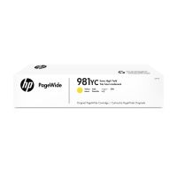 HP 981YC Yellow Contract PageWide Crtg, Original, Tinte auf Pigmentbasis, Gelb, HP, HP PageWide Enterprise Color 556/586, Tintenstrahldrucker