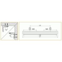 Projecta ProCinema - Leinwand - Deckenmontage möglich, geeignet für Wandmontage - 213 cm (84")