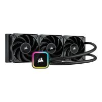 Corsair iCUE H150i RGB ELITE - Prozessor-Flüssigkeitskühlsystem - Kühlergröße: 360 mm - (für: AM4, sTRX4, LGA1155, LGA1150, LGA1151, LGA1156, LGA2011, LGA2066, LGA1200, LGA2011-3, LGA1700)