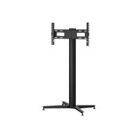 SMS Icon - Befestigungskit (Bodenständer) - für Flachbildschirm - Schwarz - Bildschirmgröße: 190.5 cm (75")