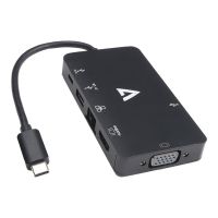 V7 V7UC-U3CRJ45HDVG-BLK - Dockingstation - USB-C